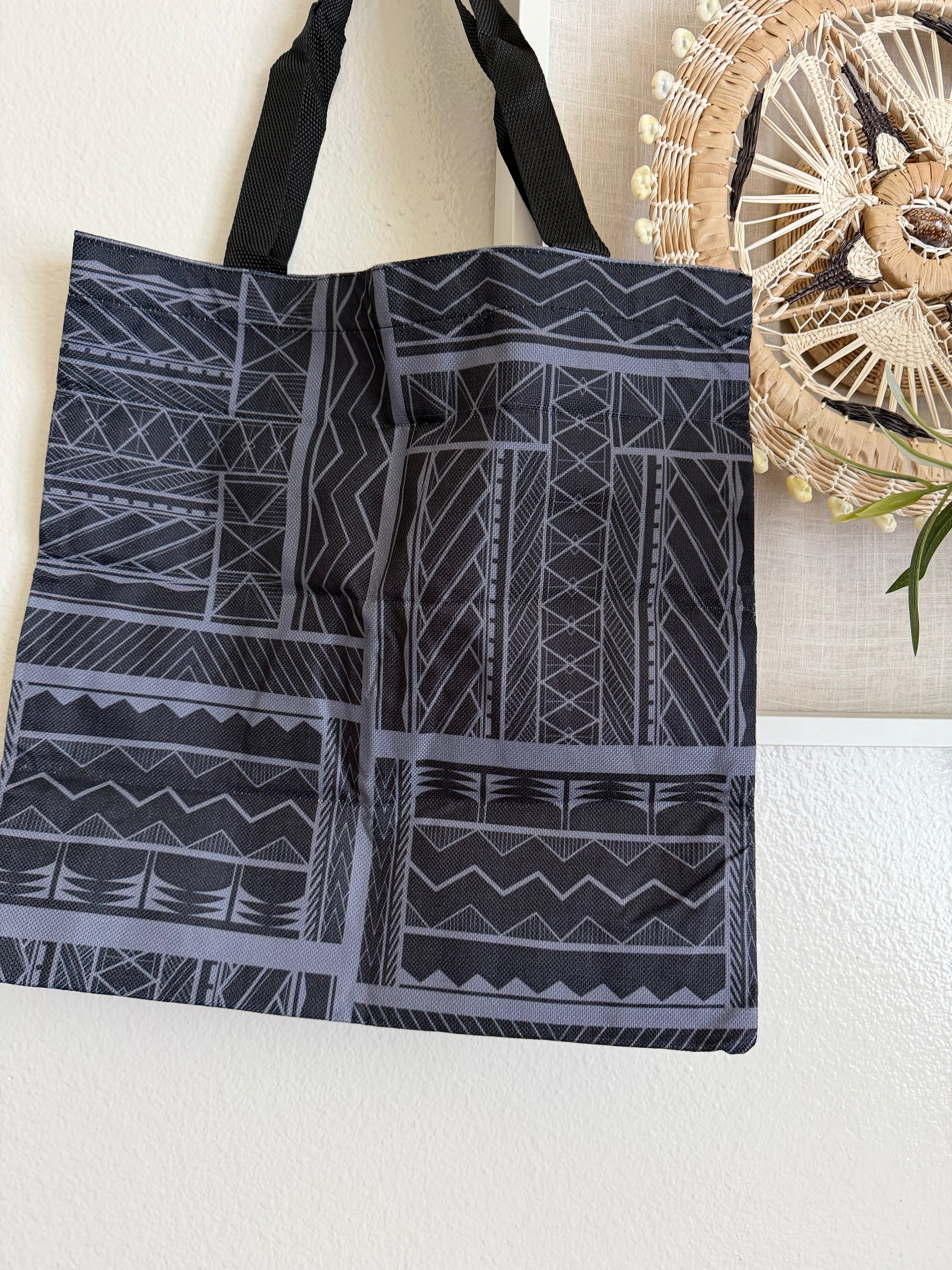 Light weight  Black Marshallese Tribal Bags